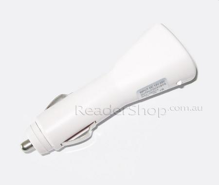 Car Charger, White, for Kindle 3