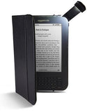 Kindle Lighted Leather Cover, Black, original case from Amazon for Kindle 3 6"