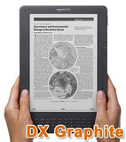 Kindle DX, Wireless Reading Device, Free 3G, 3G Works Globally, Graphite, 9.7" Display, Latest Generation + Free Extras