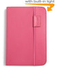 Kindle Lighted Leather Cover, Pink, original case from Amazon for Kindle 3 6"